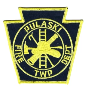 Pulaski Twp. (Lawrence County) PA Pennsylvania Fire Dept. patch - NEW! - Picture 1 of 1