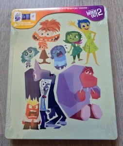 NEUWERTIG & NEU PIXAR'S INSIDE OUT 2 STEELBOOK 4K BLURAY DIGITAL DISNEY - Bild 1 von 6