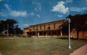 Arlington State College,TX Tarrant County Texas John A. Stryker Chrome Postcard
