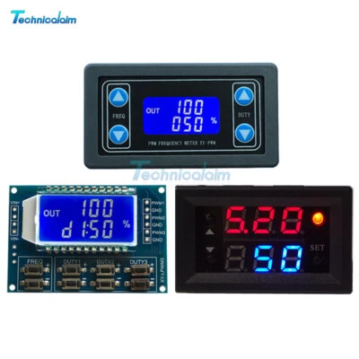 Signal Generator PWM Pulse Wave Frequency Digital Square Wave LCD Test Module - Bild 1 von 4