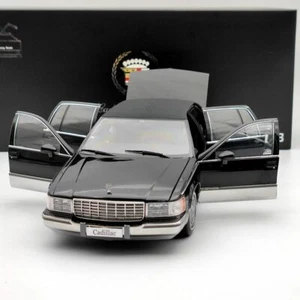 Dealer Edition 1:18 Cadillac Fleetwood Brougham 1992-1994 Black Diecast Edition - Bild 1 von 11