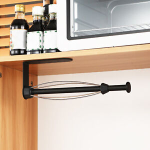 Kitchen Roll Paper Towel Holder Under Counter Wall Mounted And Self Adhesive