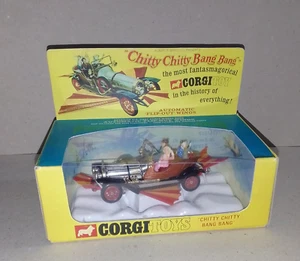 Corgi 266 Chitty Chitty Bang Bang Originalmodell komplett in Ersatzbox - Bild 1 von 10