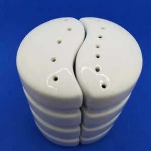 Fitz & Floyd Yin Yang Porcelaine Salt & Pepper Shakers - Picture 1 of 12