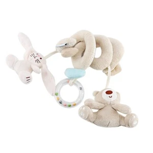 Plush Spiraled Wrap Crib Toy For Baby Interactive Fun Travel Experience - Picture 1 of 8