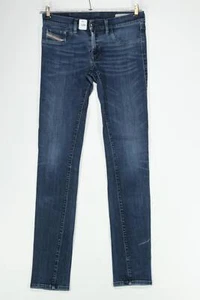Jeans donna Diesel Livier pantaloni W30 L33 30/33 super slim jegging blu J1287 - Foto 1 di 6