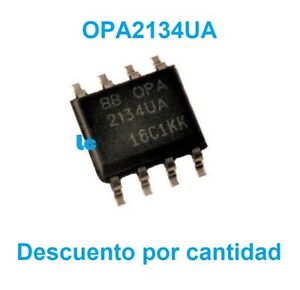 Circuito Integrado OPA2134UA - Amp. Operacional Dual - Descuento Por Cantidad