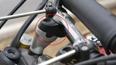 Elevadores de manillar aptos para Triumph Scrambler 400X Premium Pull-back (Offset) Foto 1 de 4