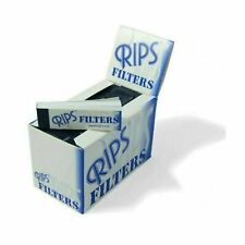 RIPS Smoking Filters Tips Perforated Roach Tip Cardboard Material 1 2 5 10 Box