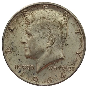 ESTADOS UNIDOS HALF DOLLAR 1964 D EXCELENTE - Imagen 1 de 2