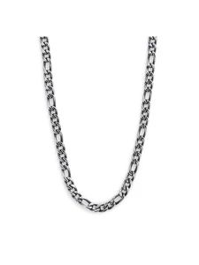 XENOX Herren Kette Edelstahl Silber 55 cm X4042