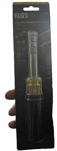 Klein Tools 32596 HVAC Slide Drive™ Multi-Bit Screwdriver / Nut Driver, 8-in-1 - Picture 1 of 1