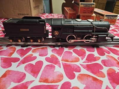 Lionel 259E Vintage O Prewar 2-4-2 Streamlined Steam Locomotive & Tender Runs - Image 1 of 4