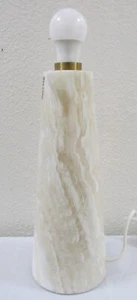 New Williams-Sonoma Simone Onyx Table Lamp with no Shade - Picture 1 of 8