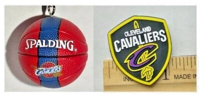 Cleveland Cavaliers NBA Basketball Keychain Sport Collect Shoe Charm Cavs - Image 1 of 3