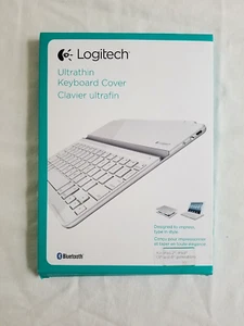 Logitech Ultrathin Keyboard Cover White iPad 2 and iPad 3rd 4th Generation NEW - Picture 1 of 8