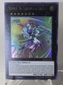 Número 76: Armonizador Gradielle BLHR-EN029 Ultra Raro 1ª Edición Yugioh Casi Nuevo/Muy Nuevo - Imagen 1 de 2