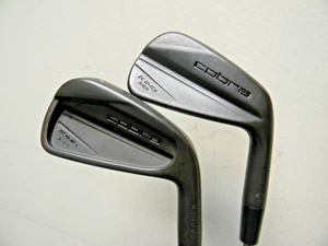 CLEAN COBRA KING BLACK CB MB COMBO IRON SET 4 - PW NIPPON MODUS 120 STIFF - Picture 1 of 8
