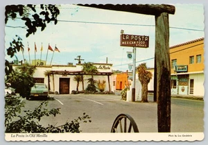 1974 La Posta Restaurant Mexican Food Old Mesilla New Mexico 4x6 MINT Postcard - Picture 1 of 2