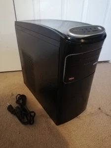 Giga Gaming PC I7-4770 3.4GHz 16GB RAM 120SSD+1TB HD DVD WIFI RX 580 8GB Win 11 - Picture 1 of 12