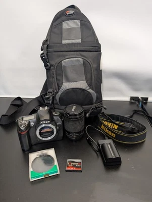 Nikon (D70s) Digital SLR Camera with AF Nikkor 28-80 Lens & extras  - Image 1 of 4