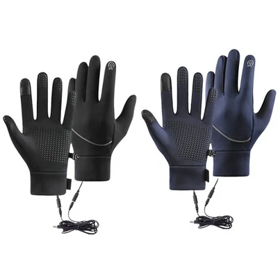Guantes térmicos para hombre recargables hombre trabajo pantalla táctil guantes cálidos de primera clase Foto 1 de 4