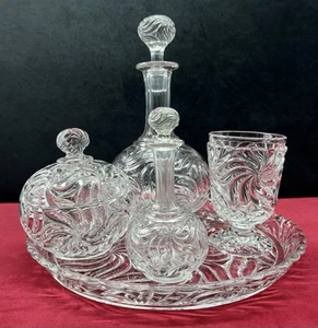 BACCARAT Bedside Decanter Centerpiece Caraffa Servizio Vetro Di Notte Cristallo - Bild 1 von 17
