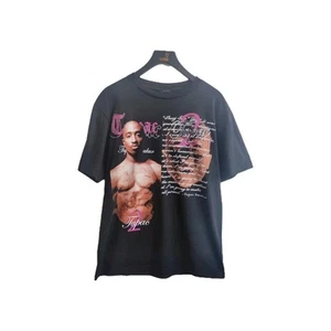 Vintage 2Pac 90s Rock Band Tour Rap Hip Hop Heavy Metal Y2K T-Shirt Logo,Size L - Picture 1 of 8