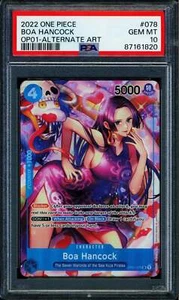 Boa Hancock - OP01-078 - PSA 10 - Alt Art - OP01 - One Piece - 61820 - Picture 1 of 2