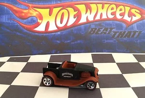 Hot Wheels 2008 Mystery Car 182 Hooligan Black/Brown 5sp_Redlines - Picture 1 of 1