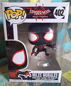 Miles Morales Pop 402 - Into the Spiderverse Funko Pop! Vinyl 2018 Vaulted +Prot - Picture 1 of 12