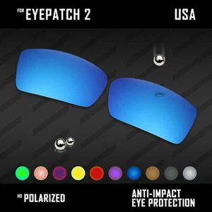 Anti Scratch Polarized Lot Replacement Lenses for-Oakley Eyepatch 2 OO9136 Opt - Picture 1 of 33