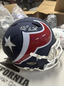 🔥🔥🔥Deshaun Watson Signed Full Size AUTHENTIC AMP Helmet, Fanatics Cert 🔥🔥🔥 - Picture 1 of 23