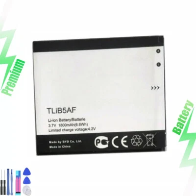 New Replacement Battery TLiB5AF For Alcatel Linkzon MW41 Hotspot 1800mAh - Imagem 1 de 4