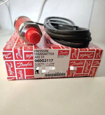 1PC Danfoss AKS33 060G2117 Pressure Transmitter 0-12bar - Image 1 of 2