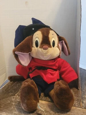 Muñeca de peluche vintage 1986 Fievel Goes West An American Tail 22" ratón Sears medieval Foto 1 de 4