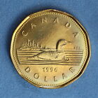 Canada 1996 huard (un dollar) d'un rouleau comme neuf - huard classique inversé