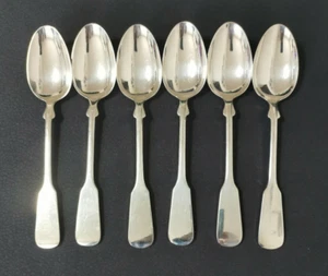 6 x Seal and Berking R&B Cup Spoon Menu Spoon Soup Spoon 150 Silver Plated - Picture 1 of 11