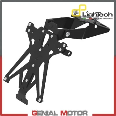 LIGHTECH Adjustable License Plate Holder Honda CB 650F 2014 > 2018 - Image 1 of 3