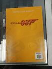 007 Goldeneye James Bond Golden Eye N64 Nintendo 64 manuel d'instructions