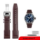 Leather Watch Strap Fit For Iwc Universal Spitfire Pilot Little Prince Mark 18
