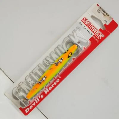 Señuelo de pesca Smithwick Devils Horse Hot Tiger Roan AF107 Foto 1 de 4