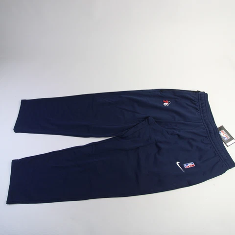 Philadelphia 76ers Nike NBA Authentics Dri-Fit Athletic Pants Men's Navy New Cover