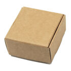 Handmade Soap Jewelry Wedding Candy Boxes Kraft Paper Brown Gift Packaging Boxes