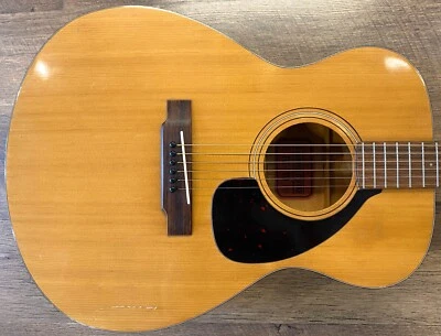 1971 Yamaha FG-110 Natural Gloss Finish Grand Concert Acoustic Guitar - Image 1 of 4