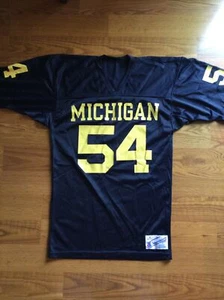 Vintage 80s Michigan Wolverines Champion Football Jersey Medium Authentic USA - Picture 1 of 7