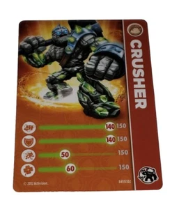 Skylanders Giants 2012 Video Game Trading card Activision Crusher - Picture 1 of 10