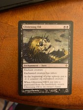 1x Glistening Oil NM MTG New Phyrexia Magic