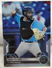 Jacob Stallings 2022 Topps Now Road To Opening Day SP #OD-249 - MIAMI MARLINS