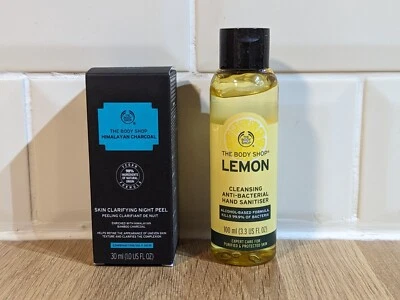 The Body Shop Himalayan Charcoal Skin Clarifying Night Peel 30ml BNIB +Free-Gift - Image 1 of 4